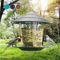 PerchSmart Automatic Bird Feeder Hanging Multi Hole Outdoor Bird Feeder Dispenser 0