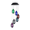 VintageGlow Solar Wind Chime Lantern Retro Hanging Garden Lantern With Solar Light 1