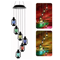 VintageGlow Solar Wind Chime Lantern Retro Hanging Garden Lantern With Solar Light 3