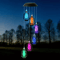 VintageGlow Solar Wind Chime Lantern Retro Hanging Garden Lantern With Solar Light 5