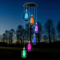VintageGlow Solar Wind Chime Lantern Retro Hanging Garden Lantern With Solar Light 5