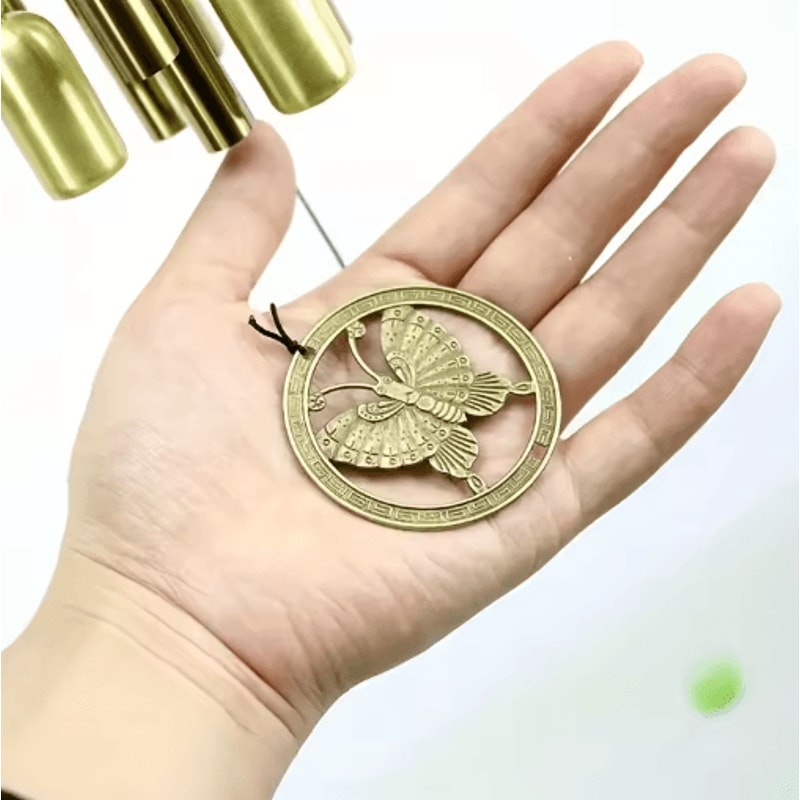 Harmony DecorTone Metal Wind Chimes Deep Tone Outdoor Wind Chimes For Patio Garden 2