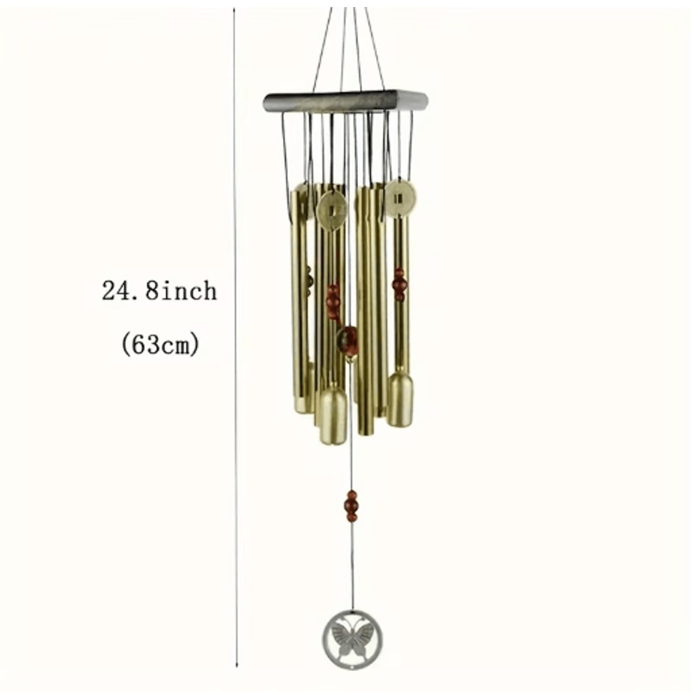 Harmony DecorTone Metal Wind Chimes Deep Tone Outdoor Wind Chimes For Patio Garden 4