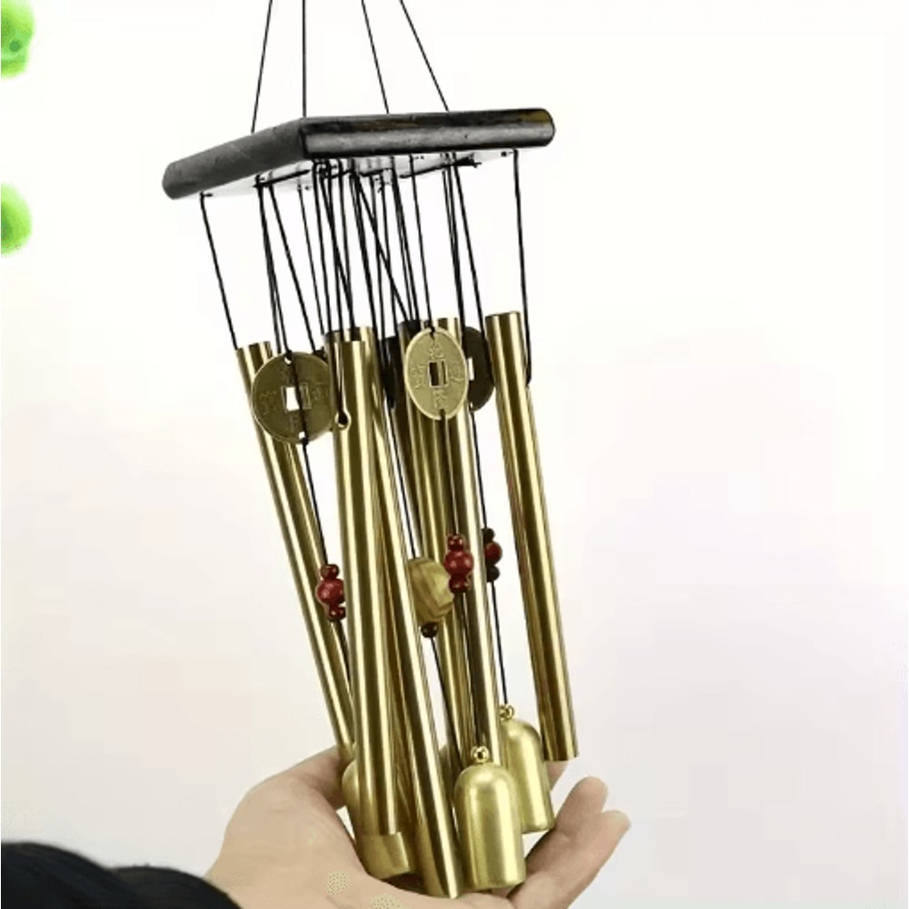 Harmony DecorTone Metal Wind Chimes Deep Tone Outdoor Wind Chimes For Patio Garden 5