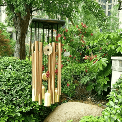 harmony decortone metal wind chimes deep tone outdoor wind chimes for patio & garden