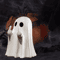 SpookySass Middle Finger Ghost Statue Cute Halloween Ghost Decor For Desk Table 4