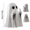 SpookySass Middle Finger Ghost Statue Cute Halloween Ghost Decor For Desk Table 0
