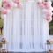 Dream Drape 3x3m Tulle Backdrop Curtains Elegant Wedding And Party Photography Backdrop With Option 4