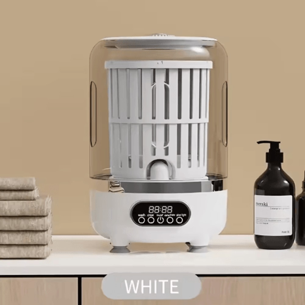 Swift Wash USB Portable Mini Washing Machine Automatic Compact Travel Washer With Spin Dehydration 2