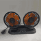 CoolDrive Dual Head USB Car Fan Adjustable 2 Speed Dashboard Cooling Fan For 5V 12V To 24V Vehicles 4