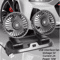 CoolDrive Dual Head USB Car Fan Adjustable 2 Speed Dashboard Cooling Fan For 5V 12V To 24V Vehicles 6