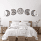 LunaCraft Wooden Moon Phase Wall Art Nordic Celestial Hanging Decor For Living Room Bedroom 3