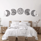 LunaCraft Wooden Moon Phase Wall Art Nordic Celestial Hanging Decor For Living Room Bedroom 3