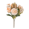 EverBloom Artificial Peony Rose Hydrangea Bouquet Elegant Silk Flowers For Home Wedding Decor 5