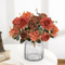 VintageBloom Silk Rose Bouquet Retro Peony Hydrangea Artificial Bridal Flower Arrangement 16