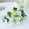 AutumnBloom 21Head Silk Daisy Bouquet Artificial Floral Decor For Home Wedding 5