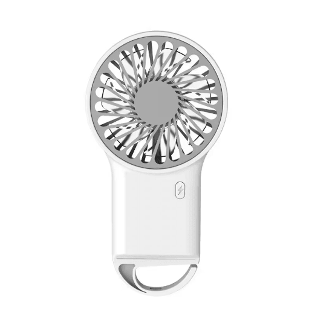 BreezeBuddy Foldable USB Mini Fan Portable Handheld Desktop Cooling Fan With Hook 1