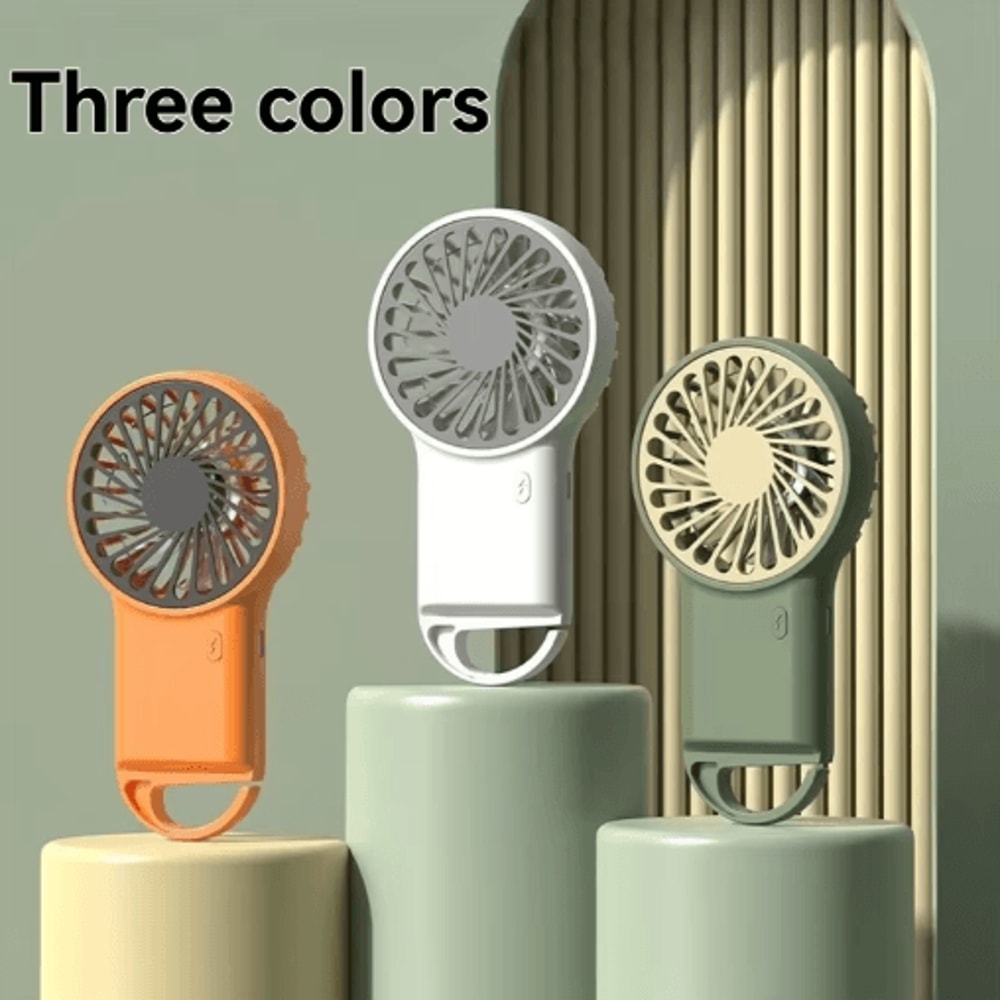 BreezeBuddy Foldable USB Mini Fan Portable Handheld Desktop Cooling Fan With Hook 5