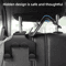 RideView Car Back Seat Phone Holder Headrest Hook Mount Rear Seat Stand For Smartphones 4