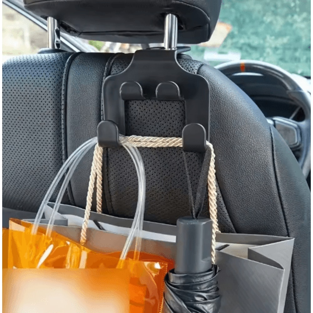 RideView Car Back Seat Phone Holder Headrest Hook Mount Rear Seat Stand For Smartphones 5