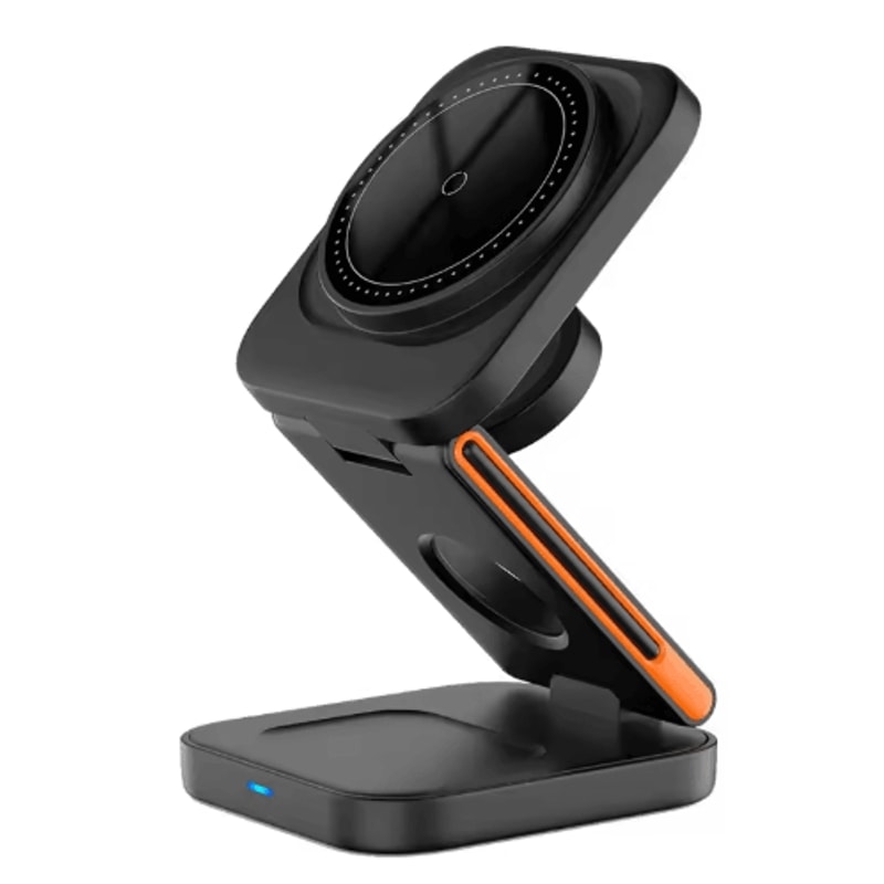 PowerFold 3in1 MagSafe Charging Station Foldable Wireless Charger For IPhone Apple Watch AirPods 7