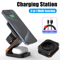 PowerFold 3in1 MagSafe Charging Station Foldable Wireless Charger For IPhone Apple Watch AirPods 0