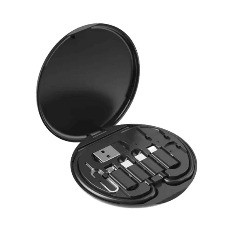 PowerLink 6in1 Multi Charging Cable Kit 60W USBC Adapter Set With Lightning Micro USB USBA 1