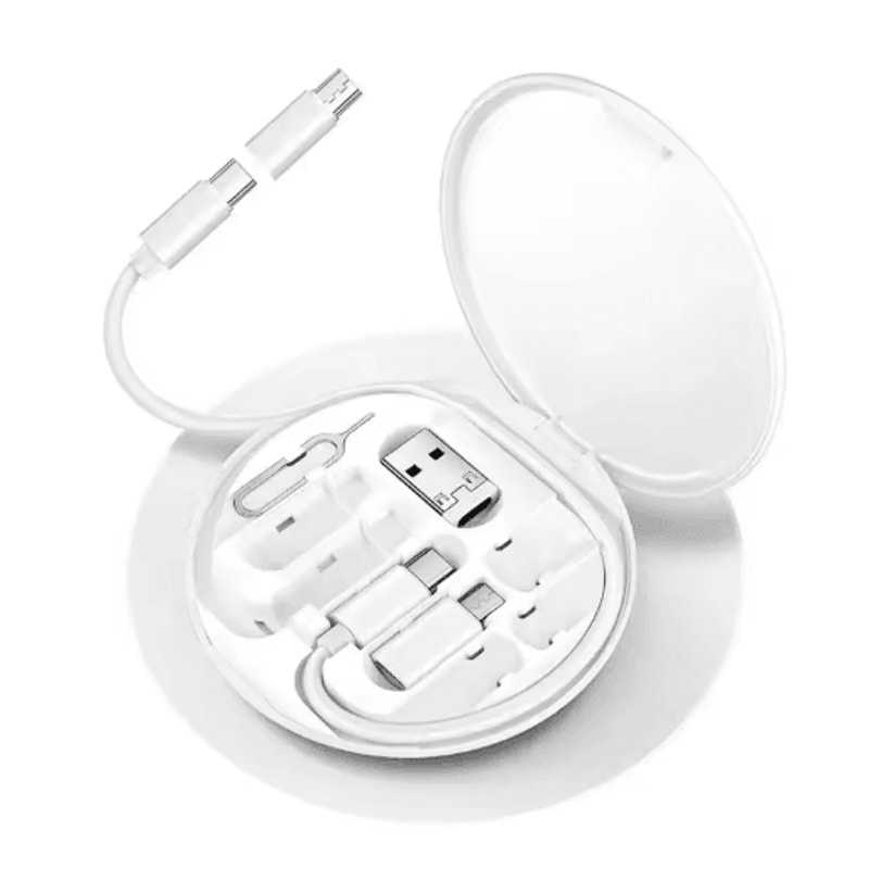 PowerLink 6in1 Multi Charging Cable Kit 60W USBC Adapter Set With Lightning Micro USB USBA 3