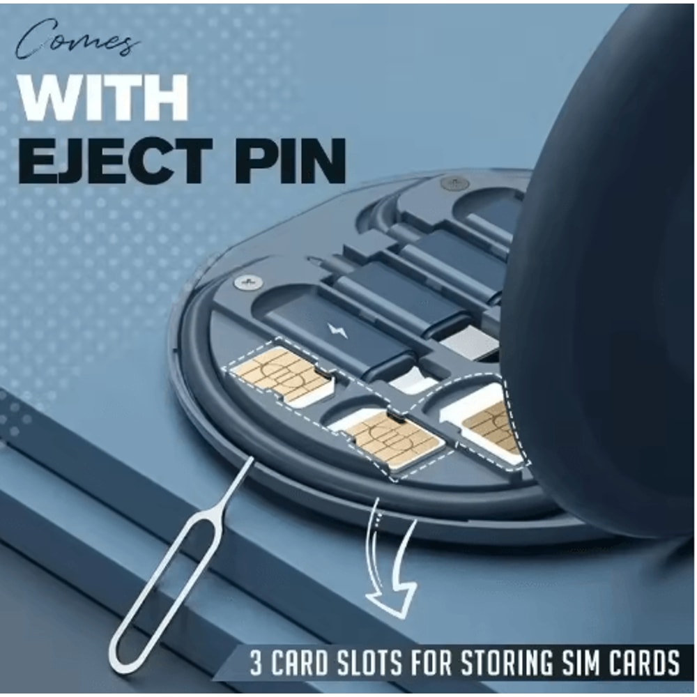 PowerLink 6in1 Multi Charging Cable Kit 60W USBC Adapter Set With Lightning Micro USB USBA 6