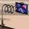 FlexView 70cm Lazy Tablet Phone Clip Stand Foldable Bedside Holder For IPad Samsung Tablets 2