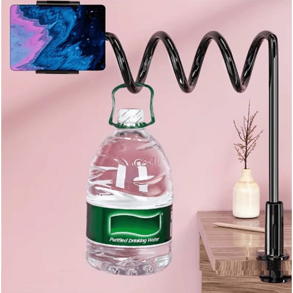 FlexView 70cm Lazy Tablet Phone Clip Stand Foldable Bedside Holder For IPad Samsung Tablets 3