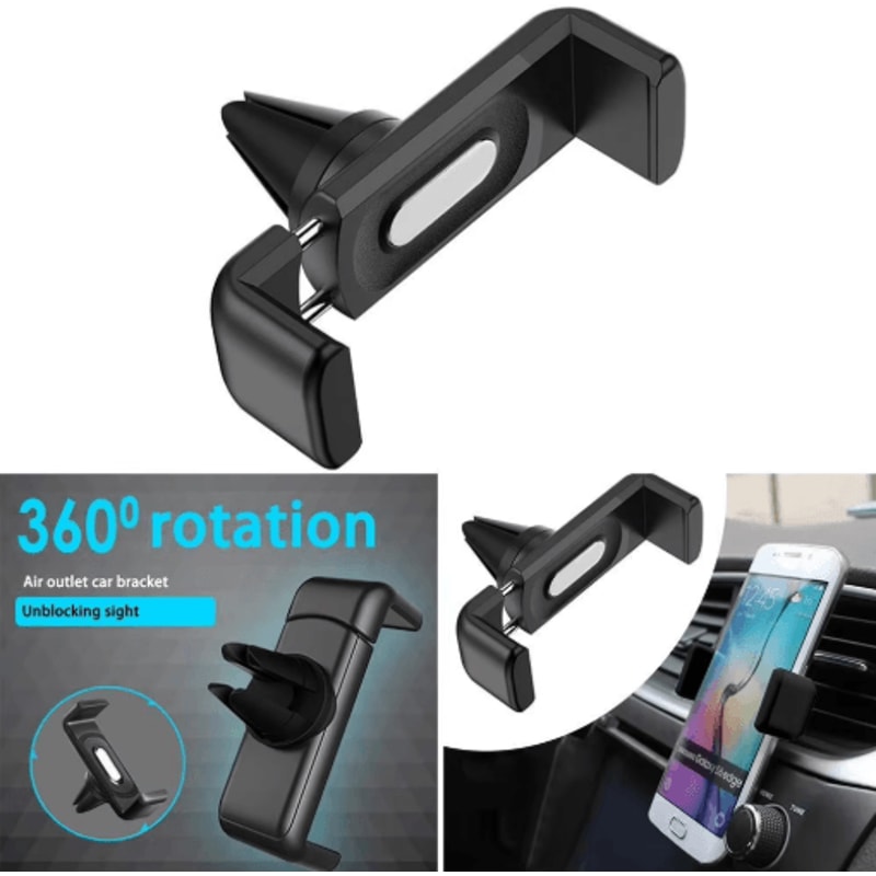 DriveGrip Universal Car Phone Holder Dashboard Windshield Vent HandsFree Mount 6