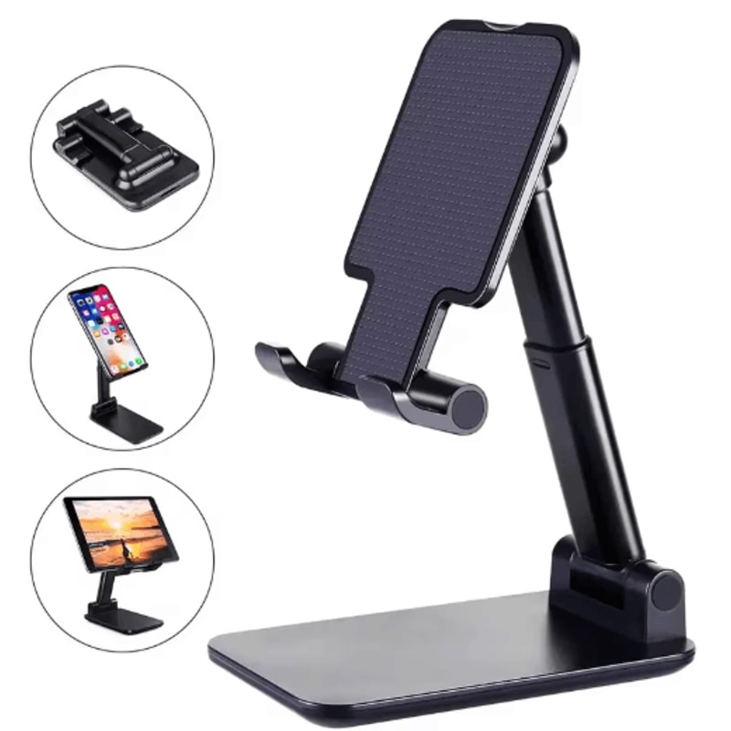 FlexDesk Adjustable Phone Tablet Stand Universal Desktop Holder For IPhone IPad Smartphones 3