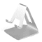 SteelView Universal Metal Phone Stand Desktop Tablet Holder For IPhone IPad Smartphones 5