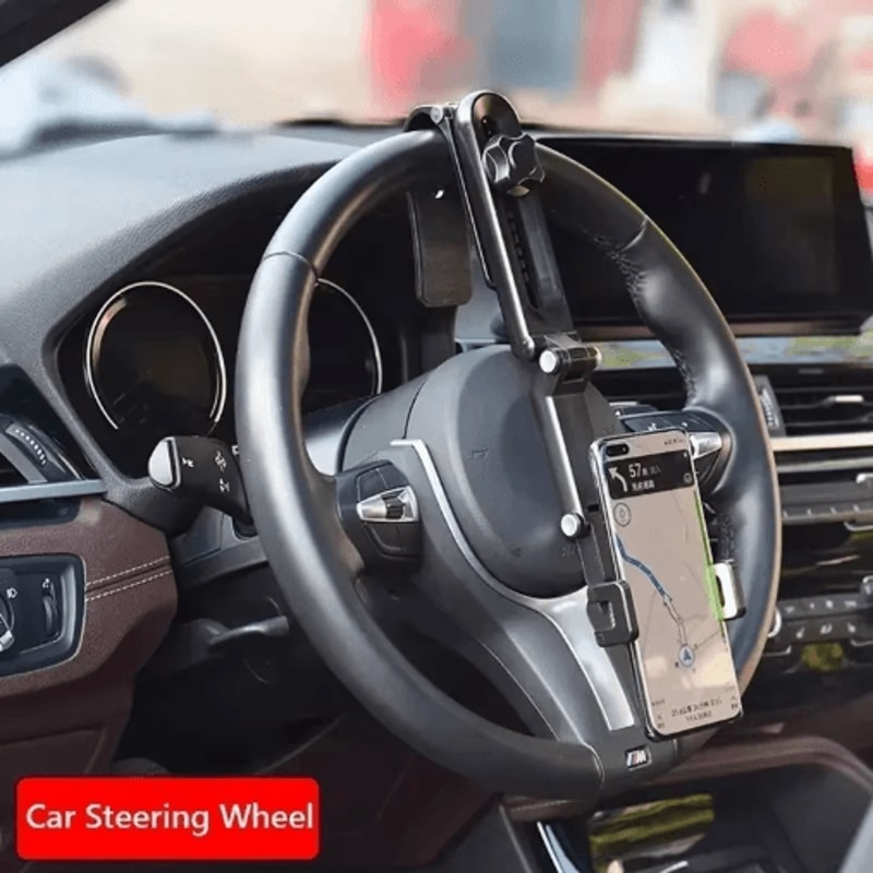 VisorView 360 Sun Visor Phone Holder Adjustable Car Visor Mount For Smartphones 6