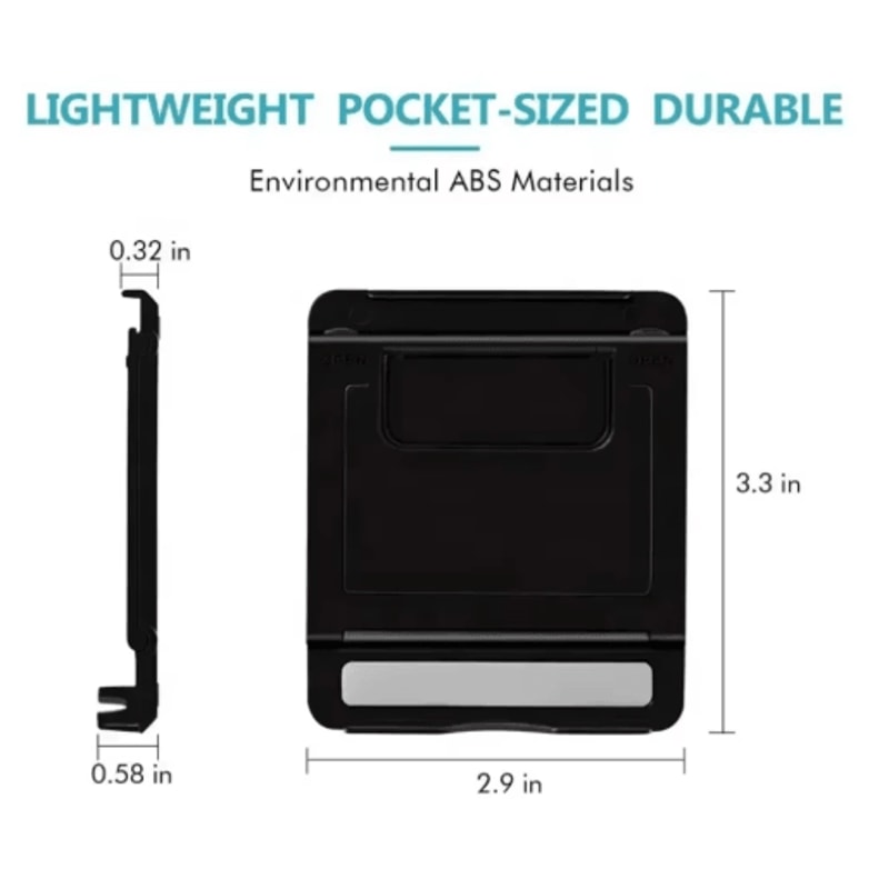 FlexFold Adjustable Phone Tablet Stand Folding Desktop Holder For IPhone IPad Smartphones 8