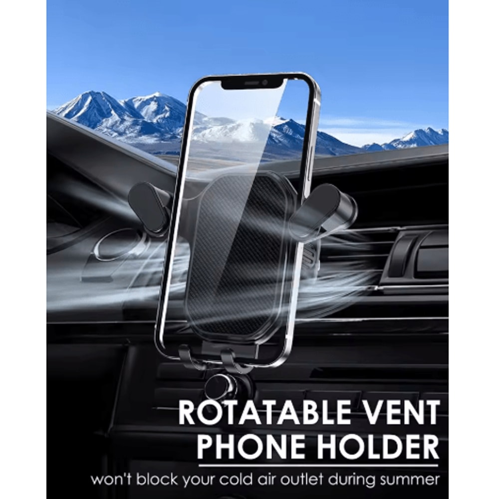 SecureGrip Universal Car Phone Holder Air Vent Dashboard AntiDrop Navigation Mount 6