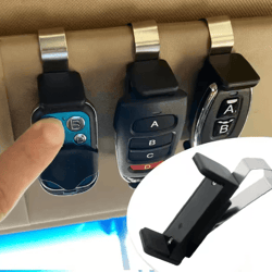 cliphold car sun visor remote holder – universal garage door opener clip (47–68mm)