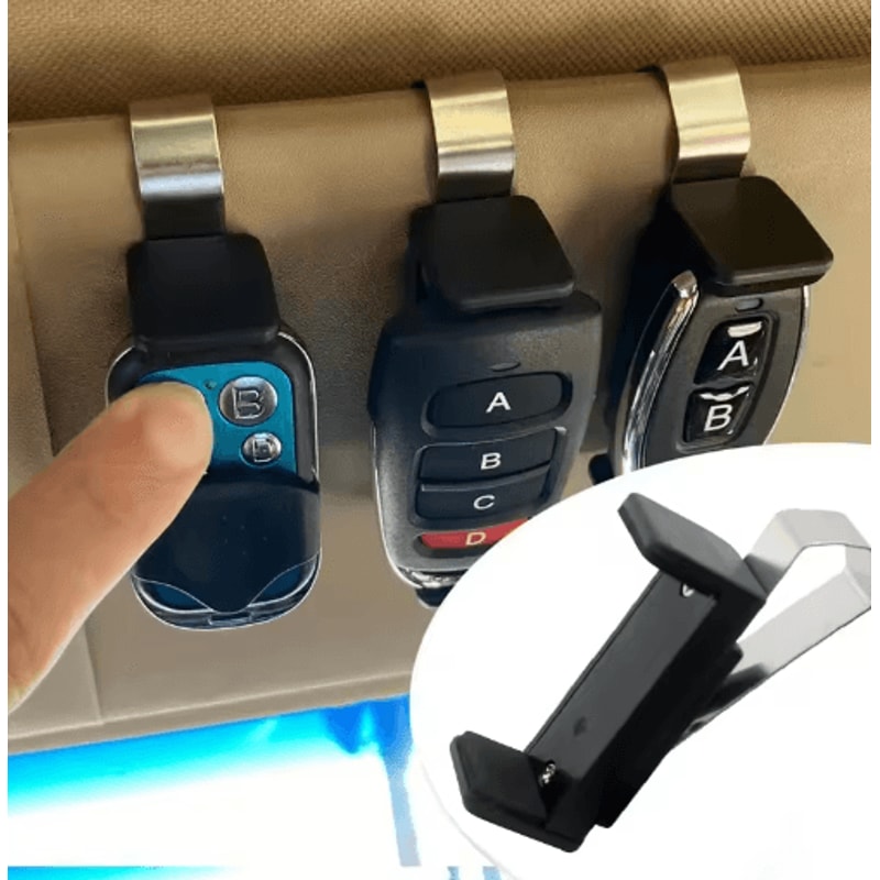 ClipHold Car Sun Visor Remote Holder Universal Garage Door Opener Clip 4768mm 0