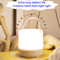 GlowEase USB Rechargeable Desk Lamp Touch Control 3Color Dimmable Portable Night Light 1