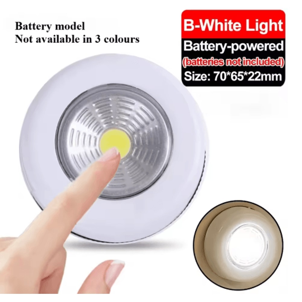 Portable LED Night Light USB Rechargeable Bedside Ambient Lamp 1