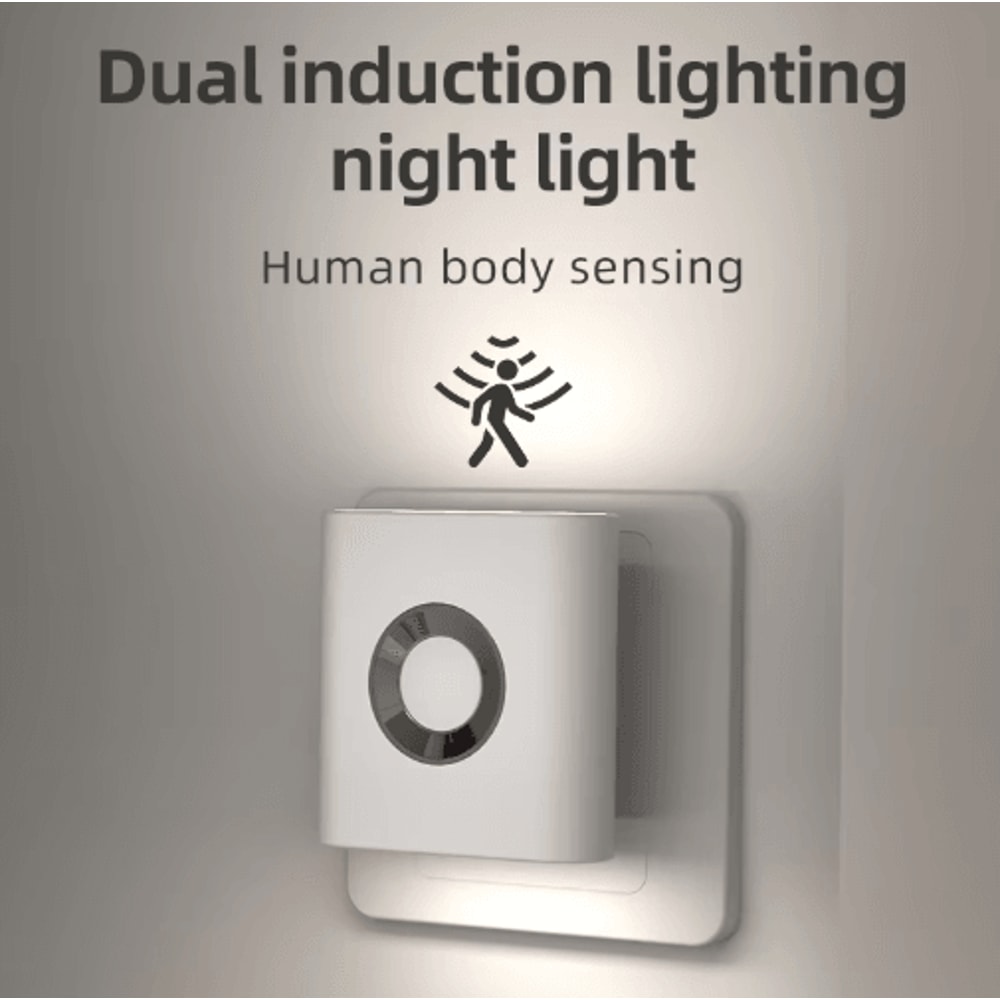 4Pack Motion Sensor Night Light USBC Rechargeable Wireless LED Closet Lights 5