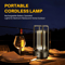 GGbingo Cordless LED Table Lamp Rechargeable Portable Desk Bedside Light 6