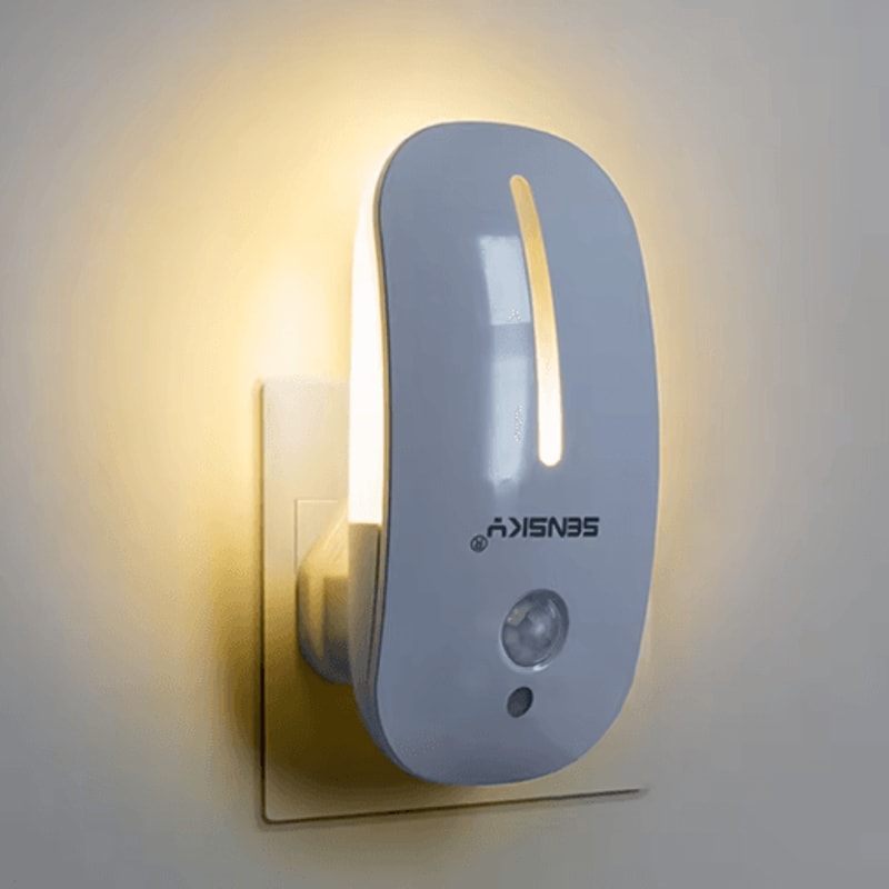 SENSKY Motion Sensor Night Light PlugIn LED Hallway Pathway Light 0