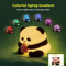 Cute Silicone Panda Night Light Rechargeable Kawaii Animal LED Lamp 5