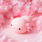 Cute Axolotl Silicone Night Light Touch Control Rechargeable Nursery Lamp 1