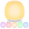 Portable RGB Egg Shape Night Light USB Rechargeable Touch Dimmable Ambient Lamp 1