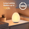 Portable RGB Egg Shape Night Light USB Rechargeable Touch Dimmable Ambient Lamp 0