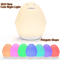 Portable RGB Egg Shape Night Light USB Rechargeable Touch Dimmable Ambient Lamp 5