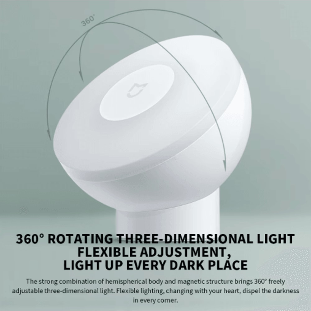 MIJIA Smart Motion Sensor Night Light 2 Magnetic Infrared LED Lamp 4